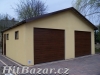 Montované garáže s omítkou - ČR - 2