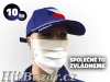 Vysoce kvalitní bavlněná rouška (ústenka) s úvazem