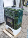 Kachlová kamna s Výměníkem.Nové-záruka.13.5.kw - 2