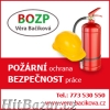 Bezpečnost práce, požární ochrana