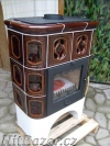 Kamna nová-Kachlová. S výměníkem. 13.5kw/8kw.vým - 3