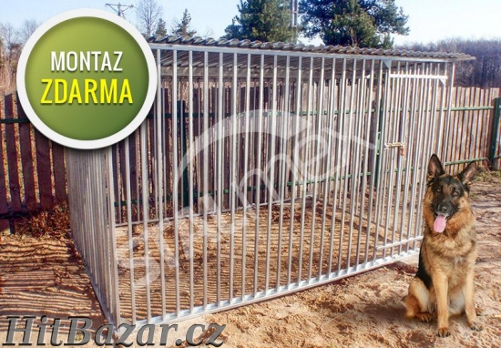 KOTCE PRO PSY 3x2 konstrukce POZINKOVANA