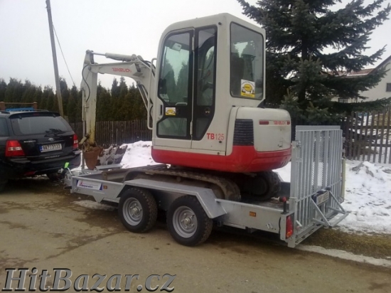 Přepravník minibagrů nosnost 2760 kg