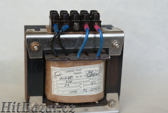 Transformátor 125 VA  220V/24V