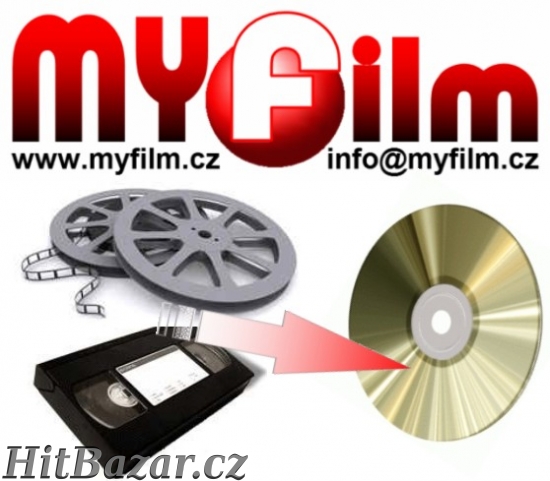 Převod 8mm filmu, kazety, VHS na DVD