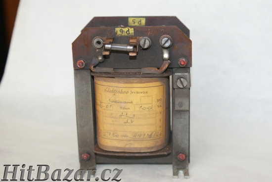 Transformátor 100 VA  220V/24V