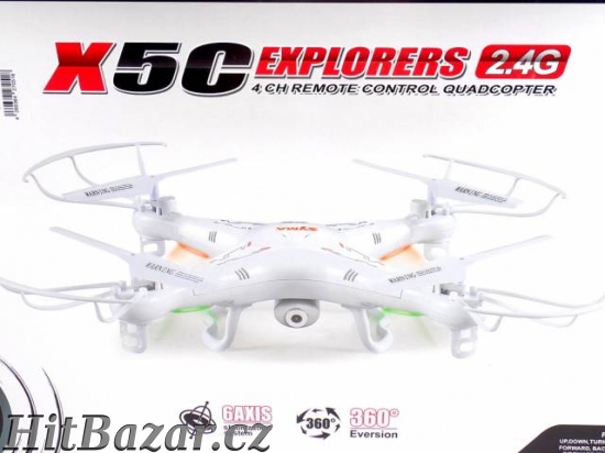 RC kvadrokoptéra s HD kamerou Syma X5C Originál