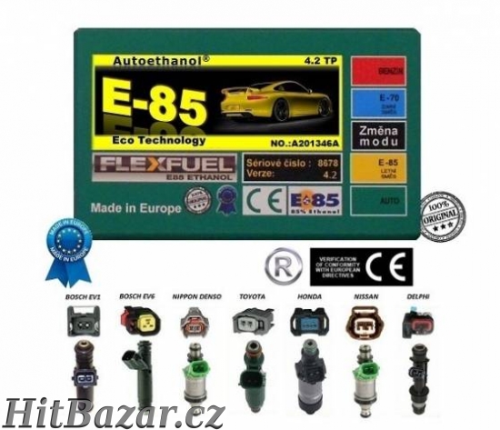 Autoethanol® E85 přestavba verze 4.2 TP se zápisem