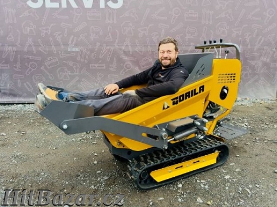 Mini dumper GORILA G800L - Nový, nepoužitý, záruka