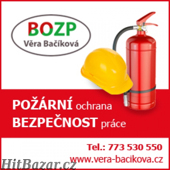 Bezpečnost práce, požární ochrana