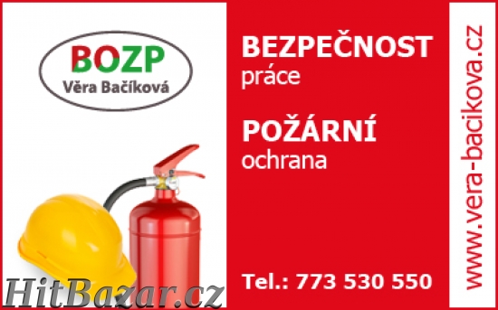 Věra Bačíková - BOZP, PO a HACCP