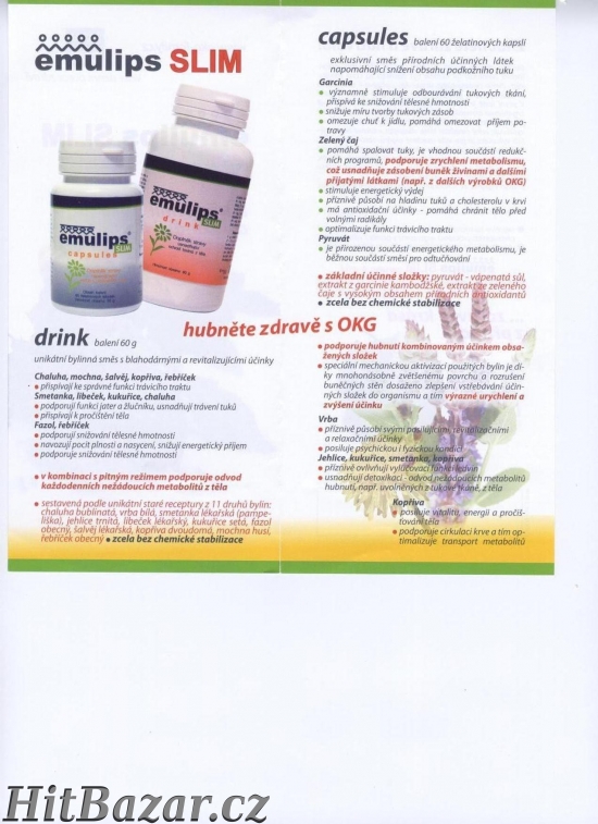 optimální hmotnost metabolismus emulips, emulipsxxxl, alfa,drink,