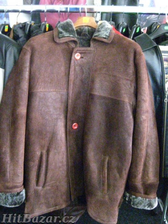 Pánský kožíšek - velur - nový